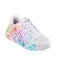 Zapatillas Jgoldcrown: Uno Lite - Metallic Joy  SKECHERS