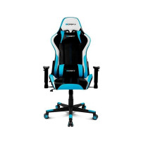 DRIFT Silla Gaming DR175 Azul Incluye Cojines Cervical y Lumbar