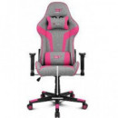 DRIFT Silla Gaming DR90 Pro Gris-rosa
