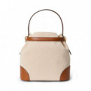 Bolso Saco Blaike Mediano de Loneta  RALPH LAUREN BAGS
