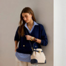 Bolso Saco Blaike Mediano de Loneta  RALPH LAUREN BAGS