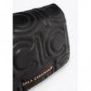 Bandolera Acolchada Logotipada de LOLA CASADEMUNT