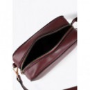 Bolso Bandolera Efecto Piel de Serpiente de LOLA CASADEMUNT