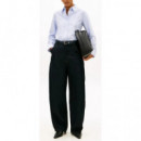 TOMMY HILFIGER - Oxford Aop Relaxed Shirt - 0Y7 - F|WW0WW49386/0Y7