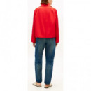 TOMMY HILFIGER - Cotton Short Jacket - Sne - F|WW0WW49585/SNE