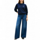 TOMMY HILFIGER - Th Script Reg Sweatshirt - C1G - F|WW0WW48724/C1G