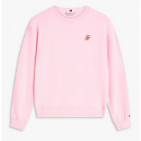 TOMMY HILFIGER - Th Script Reg Sweatshirt - Tol - F|WW0WW48724/TOL