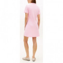 TOMMY HILFIGER - Th Script Open-nk Polo Drs - Tol - F|WW0WW48749/TOL