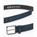 Tongue Belt Navy  AF12668  ARMANI EXCHANGE