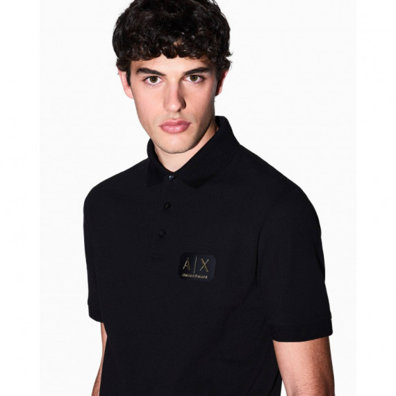 Polo Shirt Black  AF10366  ARMANI EXCHANGE