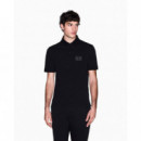 Polo Shirt Black  AF10366  ARMANI EXCHANGE