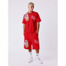 Shorts Red  PROJECT X PARIS