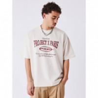 T-shirts Beige  PROJECT X PARIS