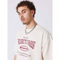 T-shirts Beige  PROJECT X PARIS