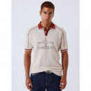 Polo Waffle Beige  PROJECT X PARIS