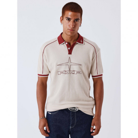 Polo Waffle Beige  PROJECT X PARIS