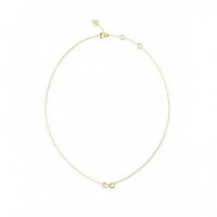 Collar Love Bits Dorado  GUESS