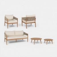 Conjunto de Jardín Lounge Mediterráneo Fsc Terrazza Collection®  TERRAZZA COLLECTION