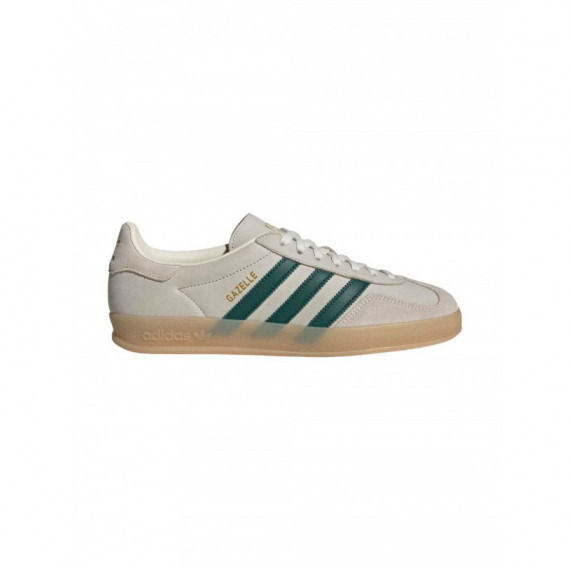 ADIDAS ORIGINALS - Gazelle Indoor - Crewht Cgreen GUM3 - IH9675/CREWHT Cgreen GUM3