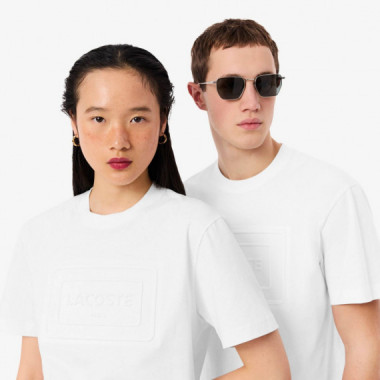 Tee-shirts Farine  LACOSTE