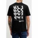 Klj Reg Ss Letters Tee Black  KARL LAGERFELD