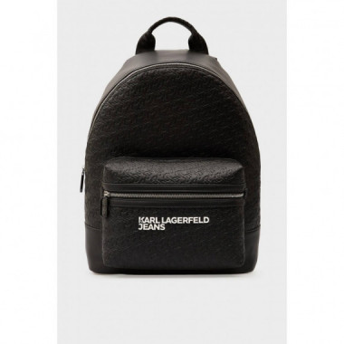 Klj Essential Backpack Emb Klj Black-mon  KARL LAGERFELD