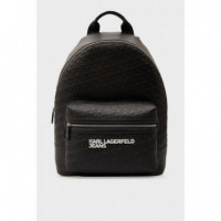 Klj Essential Backpack Emb Klj Black-mon  KARL LAGERFELD