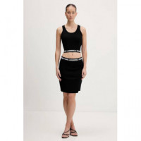 Klj Milano Skirt Black  KARL LAGERFELD