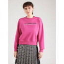 Klj Reg Reflection Sweat Very Berry  KARL LAGERFELD