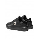 Kapri Mens Karl Nft lo Lace Black Lthr /  KARL LAGERFELD