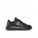 Kapri Mens Karl Nft lo Lace Black Lthr /  KARL LAGERFELD