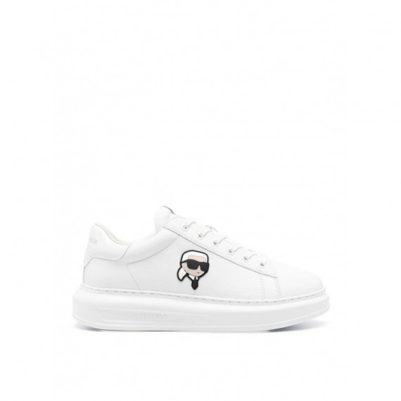 Kapri Mens Karl Nft lo Lace White Lthr /  KARL LAGERFELD