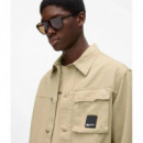 Klj Canvas Jacket Pale Khaki  KARL LAGERFELD