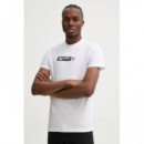Klj Slim Graphic Tee White  KARL LAGERFELD
