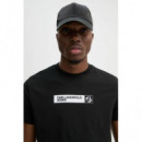 Klj Slim Graphic Tee Black  KARL LAGERFELD