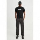 Klj Slim Graphic Tee Black  KARL LAGERFELD