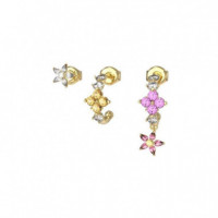 Pendientes Secret Garden Multicolor  GUESS