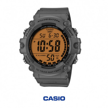 CASIO AE-1500WHC-8AV Reloj Digital Hombre 100M Bater&iacute;a 10 A&ntilde;os Pantalla Xl