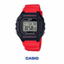 CASIO W-218H-3BV Reloj Digital 50M Cronómetro Alarma