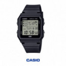 CASIO LF-30W-1A Reloj Digital Unisex - World Time - 5 Alarmas - Cronómetro - Resina Negra