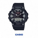 CASIO HDC-700-1AV Reloj Analógico-digital Hombre – 100M – Batería 10 Años – Telememo 30