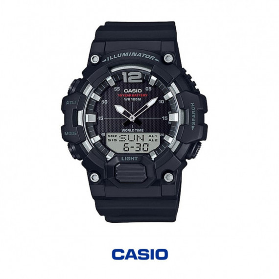 CASIO HDC-700-1AV Reloj Analógico-digital Hombre – 100M – Batería 10 Años – Telememo 30