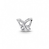 PANDORA Charm de Mariposa en Plata de Ley con Circonitas 794369C01