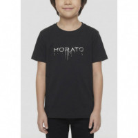 Short Sleeved T-shirt FA100144 Nero  ANTONY MORATO