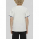 SHORT SLEEVED T-SHIRT FA100240 BLUE MARI