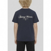 Short Sleeved T-shirt FA100240 Blue Mari  ANTONY MORATO