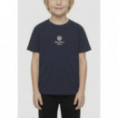 Short Sleeved T-shirt FA100240 Blue Mari  ANTONY MORATO