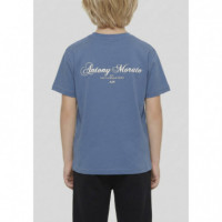Short Sleeved T-shirt FA100240 Blu China  ANTONY MORATO