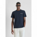 CAMISETA MANGA CORTA FA100258 BLUE MARIN