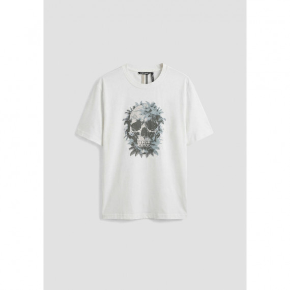 CAMISETA MANGA CORTA FA100144 CREMA